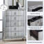 Daphne 38.5'' W 5 - Drawer Dresser