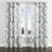 Coastal Room Darkening Curtains - Grey Stone Pebble Soft Grommet Curtain - 1 Panel-843050188-843050187
