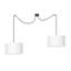 Pascua 2 - Light Black Drum Pendant-40748493