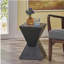 Table d'appoint moderne TESS - Table de bout élégante compatible avec le salon, la chambre à coucher ou le bureau, meubles de maison polyvalents, couleur noire-1642573982