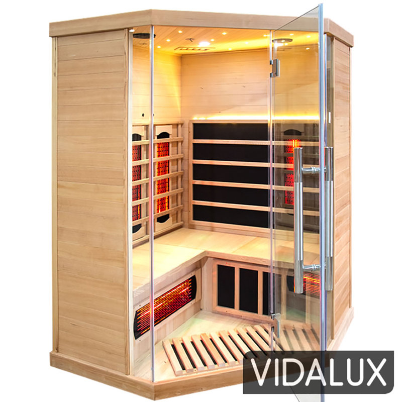 Vidalux 4 - Person Bluetooth Compatible FAR Infrared Sauna