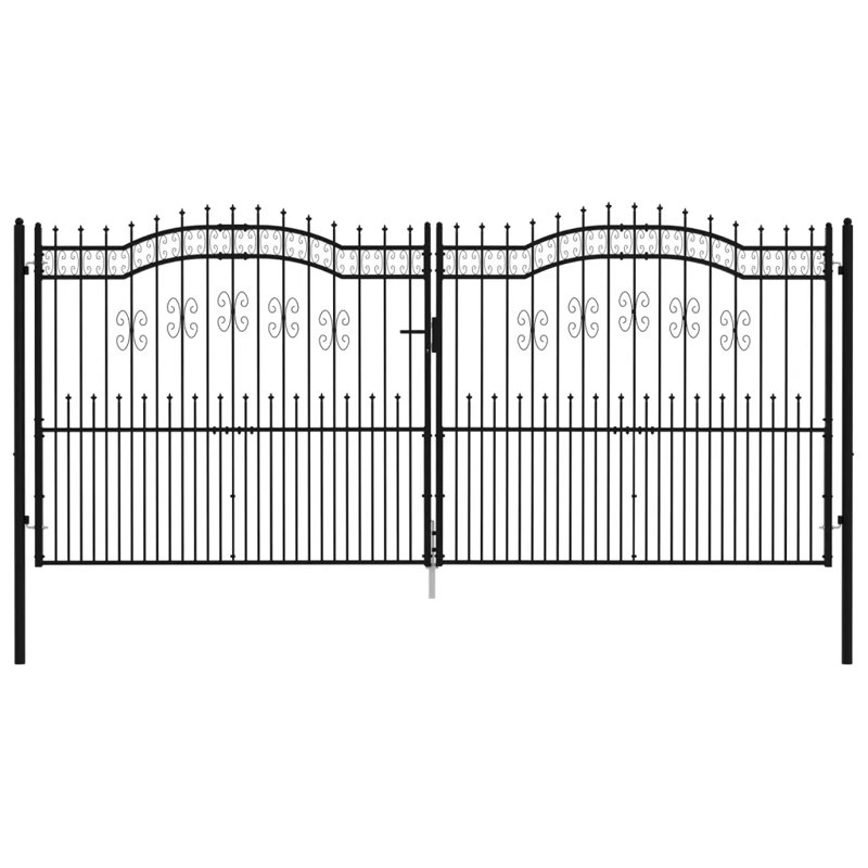 Chamya 159.84 cm W Gate Fencing, 87.8cm H x 159.84cm W