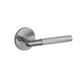 Round Privacy (Bed & Bath) Door Lever with Round Rosette