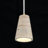 1 - Light Natural Stone Cone Pendant Light