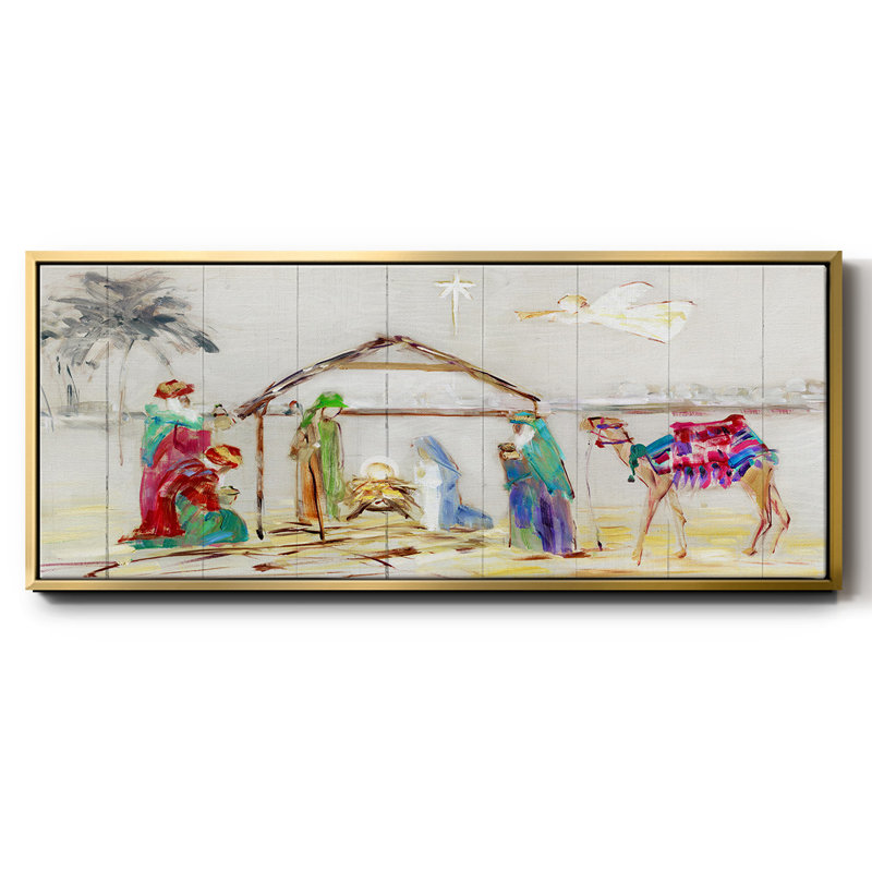 Nativité - toile encadrée