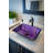 Eden Bath 13.13'' Glass Rectangular Bathroom Sink