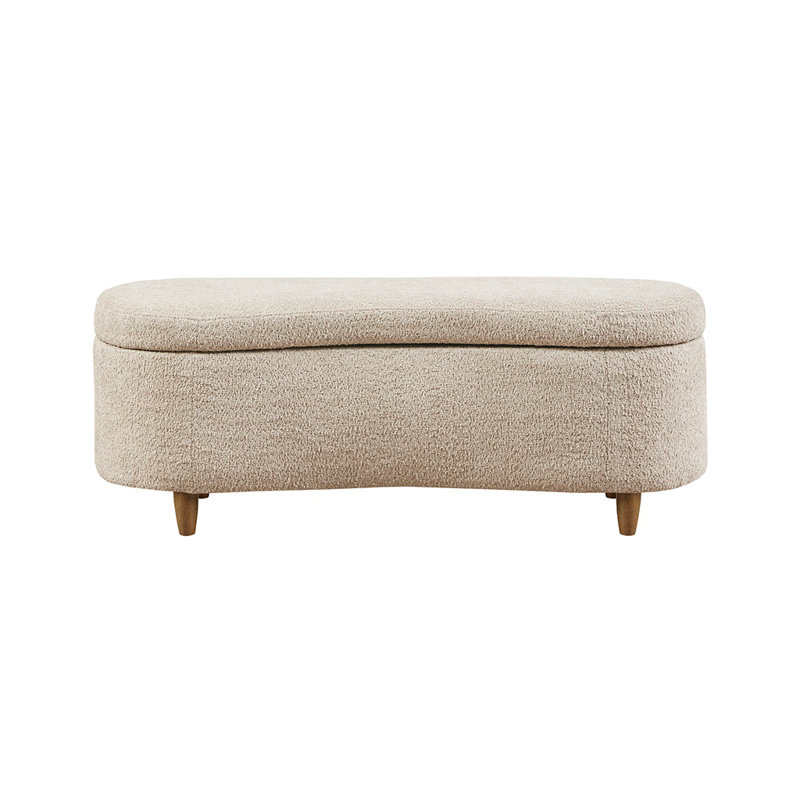 Banc de rangement Boucle Taupe