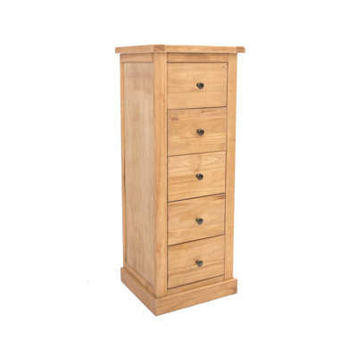 45 cm W Chest of 5 Drawers