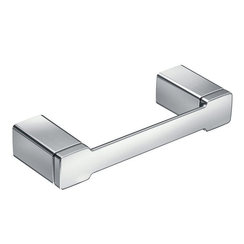 90 Degree Wall Mount Toilet Paper Holder, Chrome