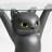 23''H Enchanting Cute Cat Side Table-696722244