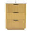 Meuble-lavabo de luxe moderne 24 po avec lavabo en céramique, armoire de salle de bain avec tablette ouverte et rangement fermé