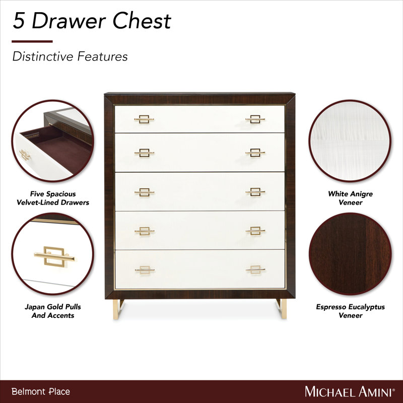 Belmont Place 5 - Drawer Dresser