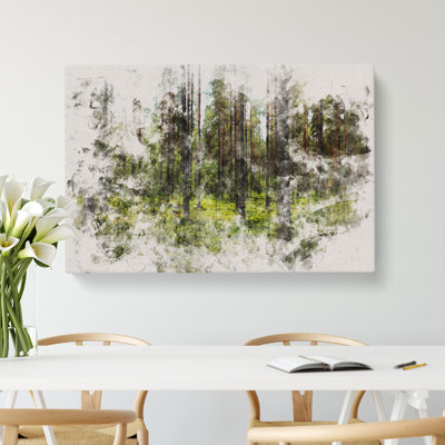 Green Forest Vol.1 - Wrapped Canvas