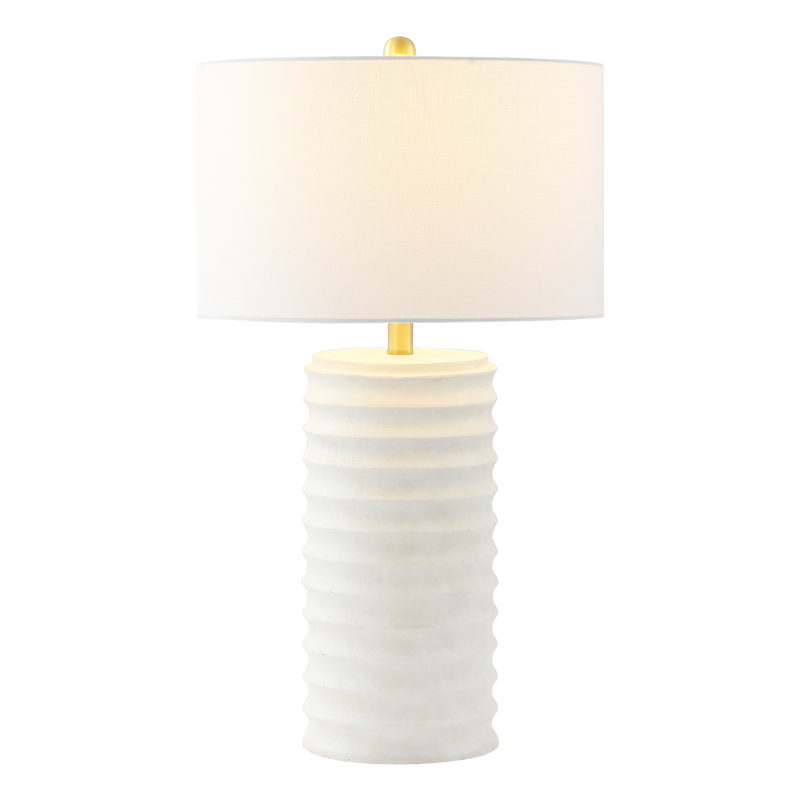 Grassingt Resin Table Lamp, Bone