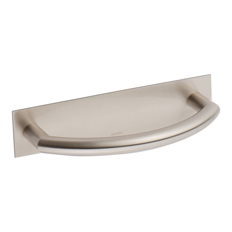 Surface Towel Ring, Satin Nickel