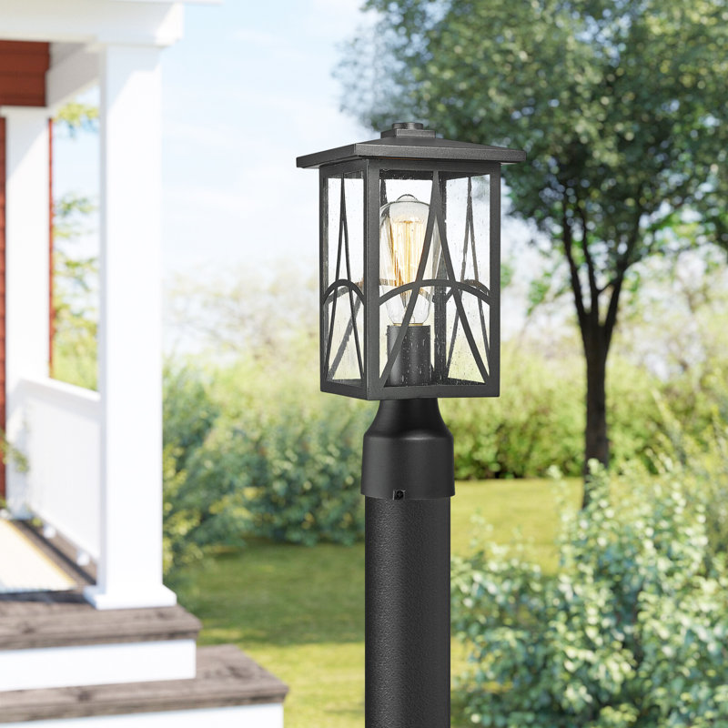 Lampadaire d'extérieur, lampadaire moyen pour jardin, pelouse, allée, allée