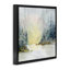 «Winter Woodland Scene», art mural encadré sur toile flottante par Patti Bishop