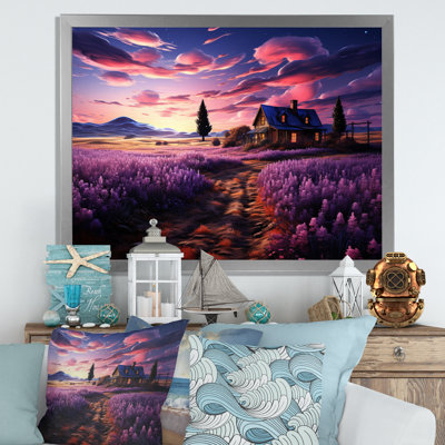 " Old Purple Farm House II "