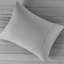 Édredon 4 pièces double / grand gris, pince, rembourrage, -, avec 2 taies décoratives, lavable en machine, avec motif à rayures tissées et coussin décoratif à l'épreuve, coffre-fort, coussin, taies décoratives