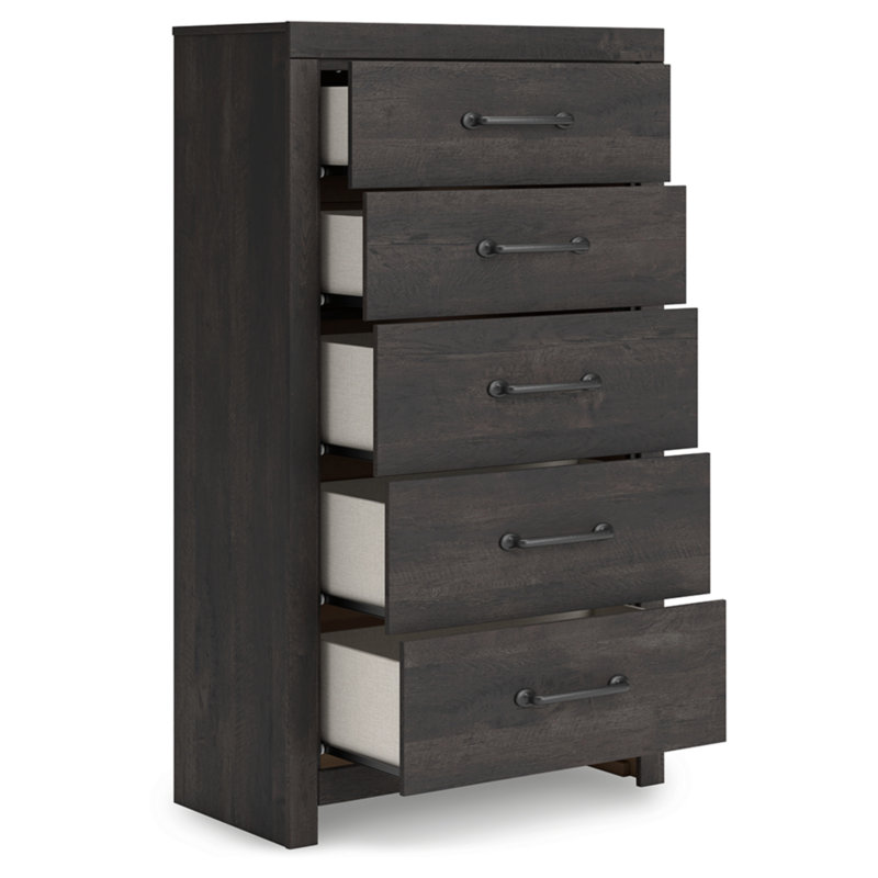 Commode 5 tiroirs Devi