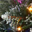 The Holiday Aisle® 30" Glittery Bristle Pine Wreath with Dual Color LED Cosmic Lights