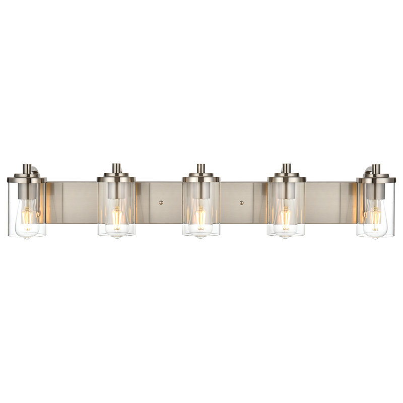 Coad 5 - Light Dimmable Vanity Light, Brushed Nickel