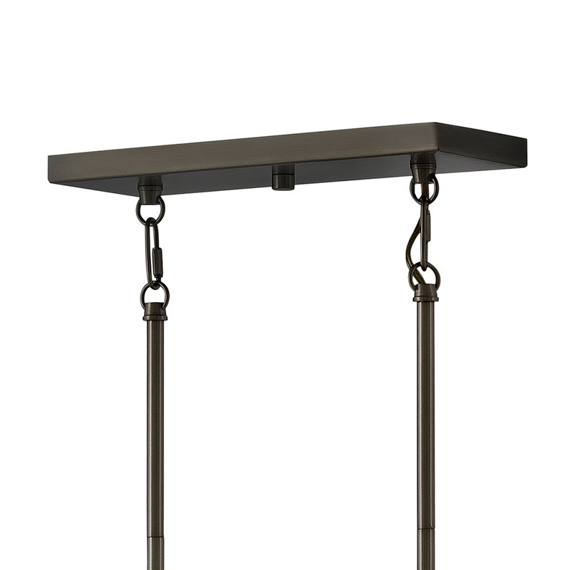 10-Light Chandelier, Black Oxide