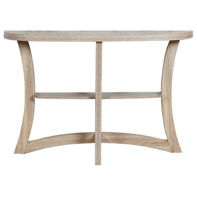 Console d'appoint taupe pour salon : design chic et pratique. Console de chambre : Moderne et spacieuse.