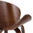Mid-Century Modern Upholstered Swivel Barstool-1726644350