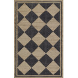 Erin Gates by Momeni Orchard Court Black Hand Woven Wool and Jute Area Rug