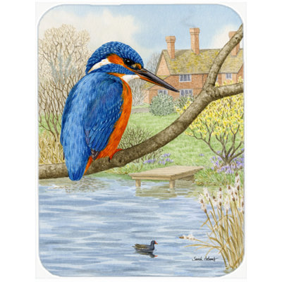 Planche à découper en verre trésors caroline Kingfisher