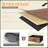 12-drawer Dresser With Led Lights & Outlets - Metal Frame Tv Stand For 60'' Screens, Versatile Use-899624216