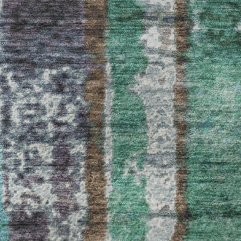 Premium Machine Washable Emest AMF1910 Stripes Rug, Rectangle 2'6" x 3'10"