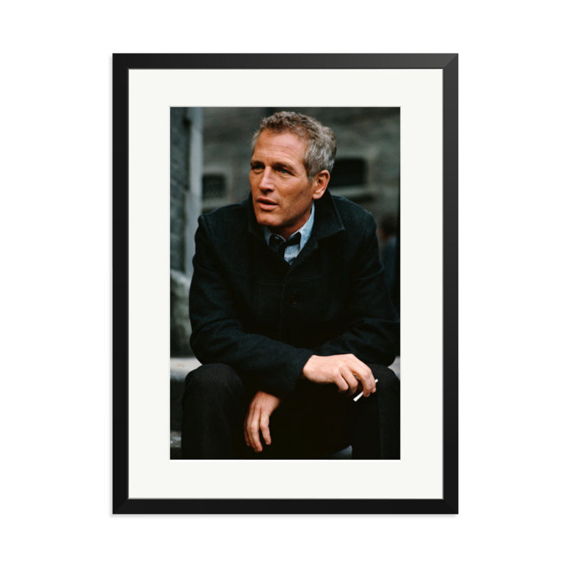 The Mackintosh Man, 31" H x 23" W, Black