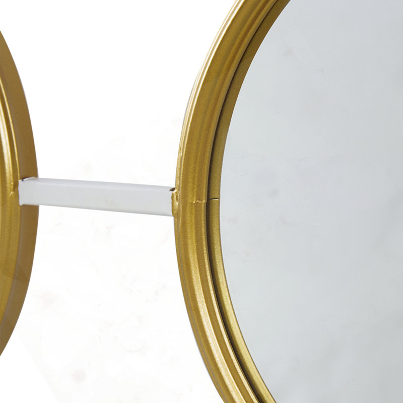 Gold And White Frame With Mirror