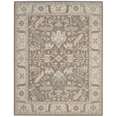 Tapis brun-fauve Deeksha