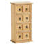 Bridewell Solid Wood 81cm H Media Shelves