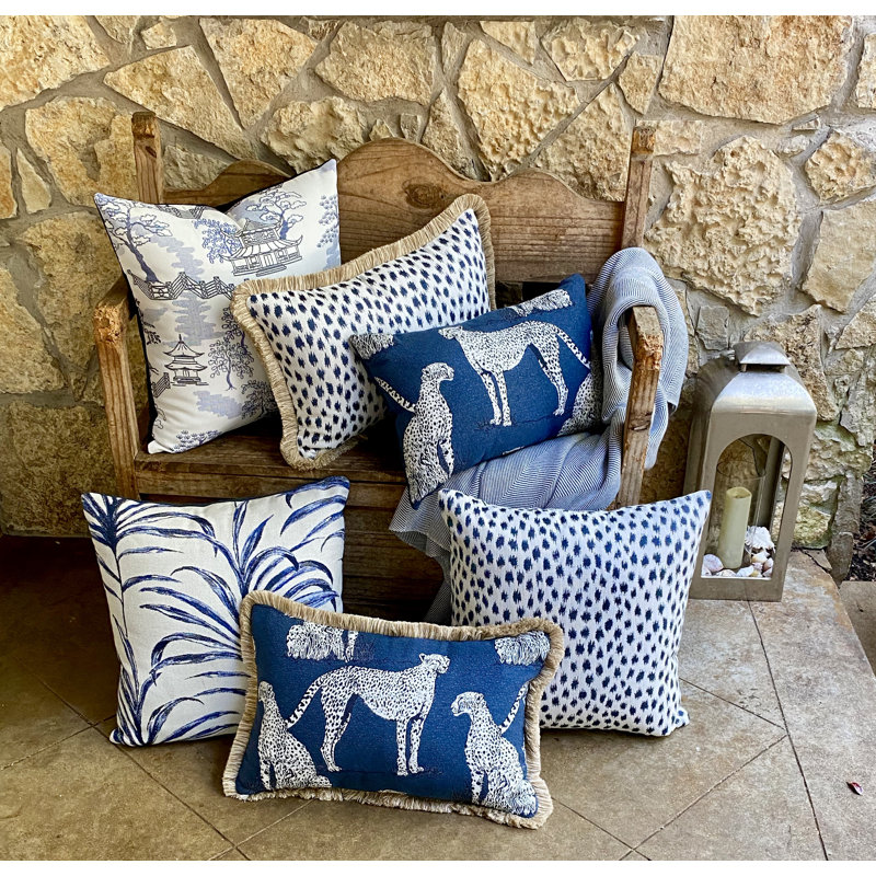 Outdoor Rectangular Pillow Cover & Insert