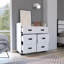 Commode Waporan, chambre à coucher, blanc-1925486545