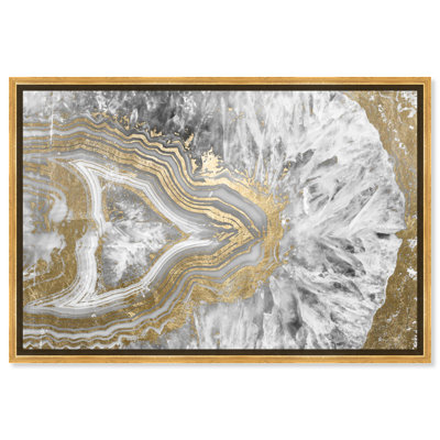 Agate Geode Crystal - Impression sur toile