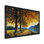 «Sunny Autumn Forest River», reproduction sur toile flottante