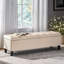 Bouton, couture de diamant, beige, rangement, design contemporain, fermeture à couvercle souple, pieds amovibles, rangement, sièges dans le vestibule, assemblage inclus, surpiqûres, coussins et couvertures nécessaires-130722673