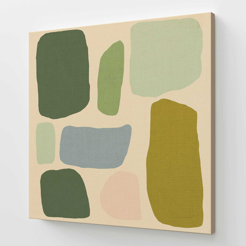 «Chromatique rythmique v2», grande impression sur toile, H 48 po x l 48 po