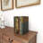 6 Piece Wood Book Box Set