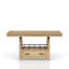 Table de comptoir - finition caramel