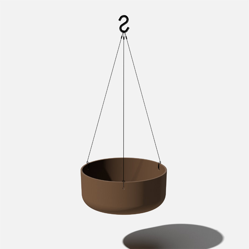 Veradek Mason Series Hanging Kona Bowl Planter