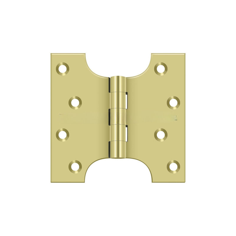 Hinge, Polished Brass