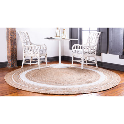 Tapis naturel tressé Lenard