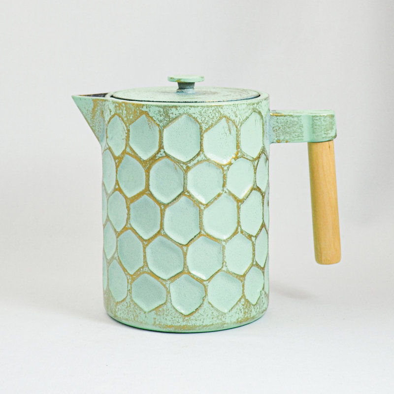August Grove Bolyard 12ml Teapot, Mint