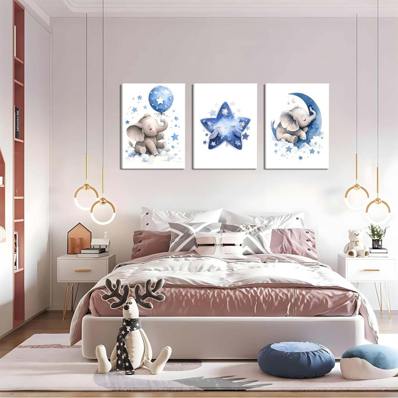 Animals 3 - Piece, 60 cm H x 40 cm W